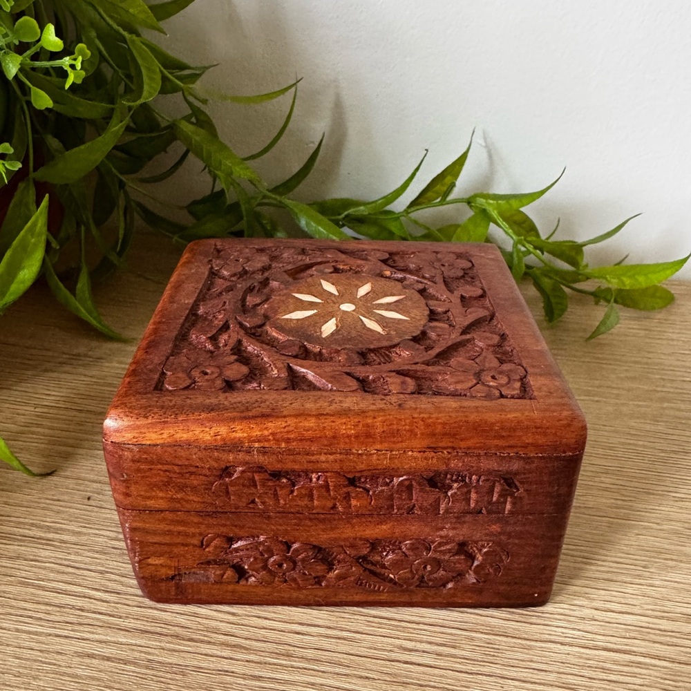Handcrafted Wooden Jewelry Box